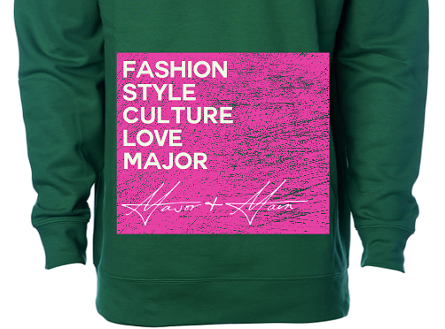 Major & Main Signature Sweatshirt Kelly Green