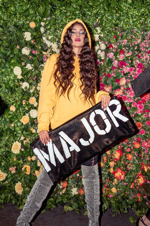 Major & Main Signature Oversized Fold Clutch Bag