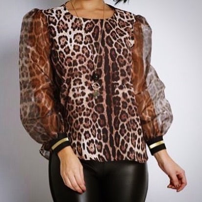 Leopard Top