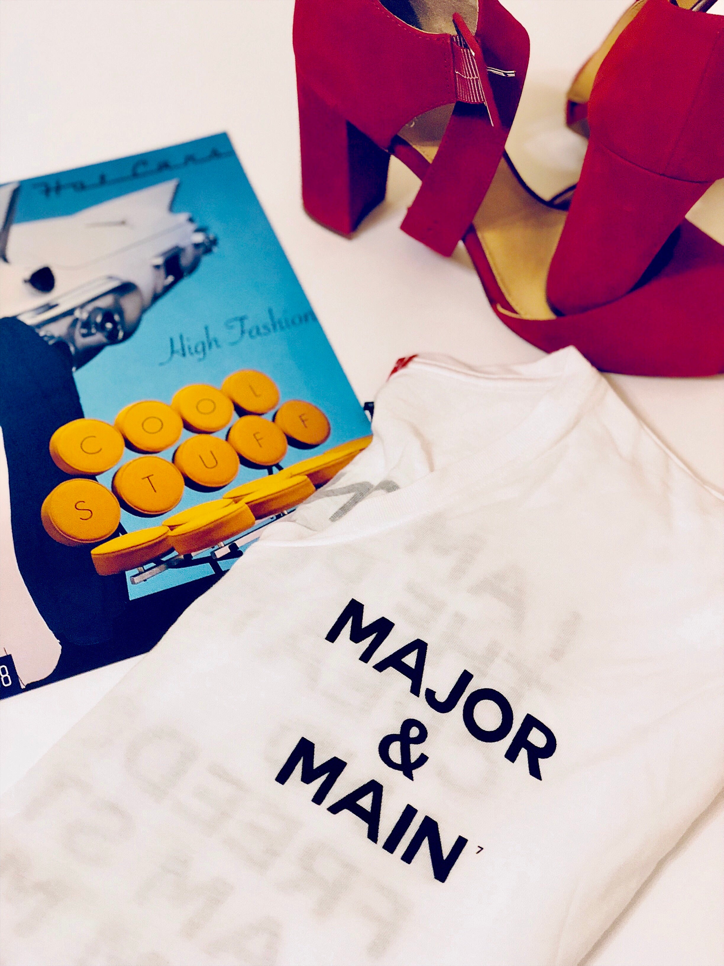 Major & Main- Pursuit T-Shirt White